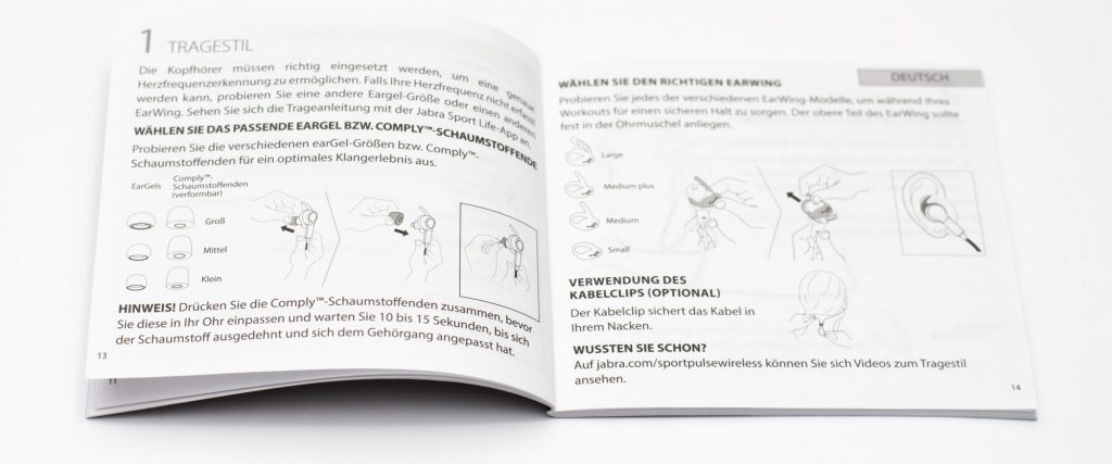 Jabra Sport Pulse - Anleitung