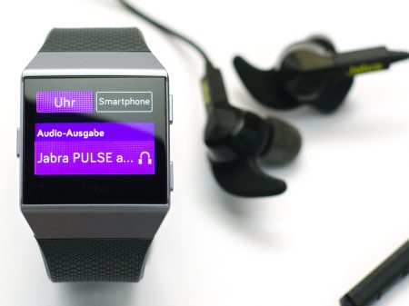 Fitbit Ionic - Musiksteuerung