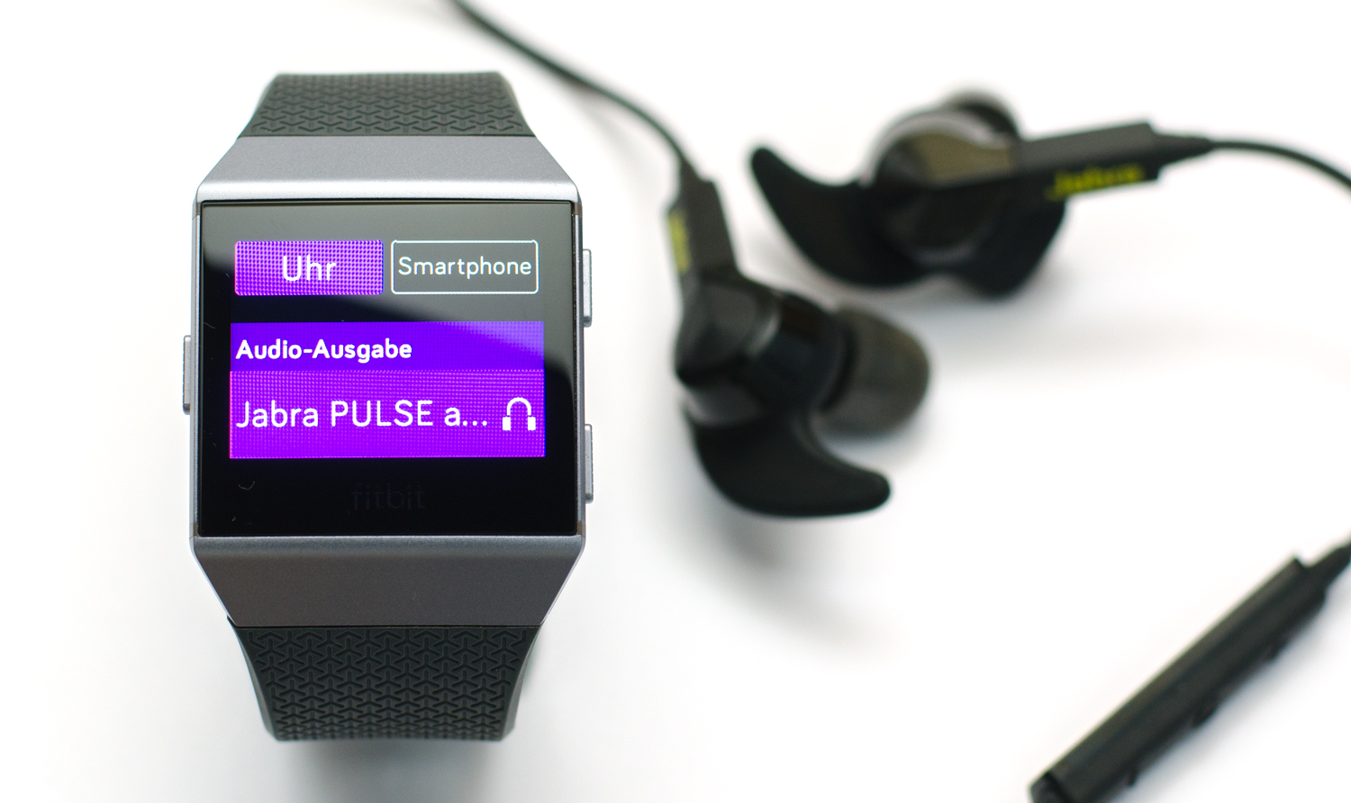 Fitbit Ionic - Musiksteuerung