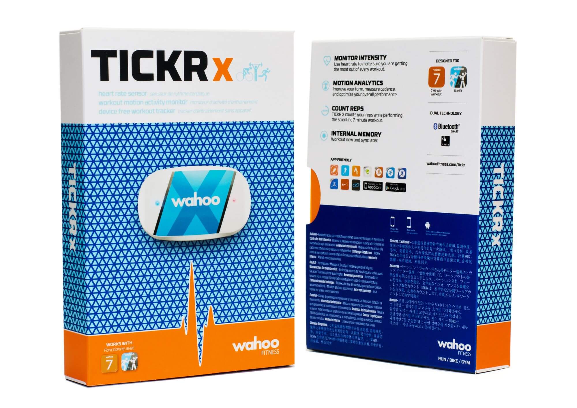 Wahoo TICKR X - Verpackung