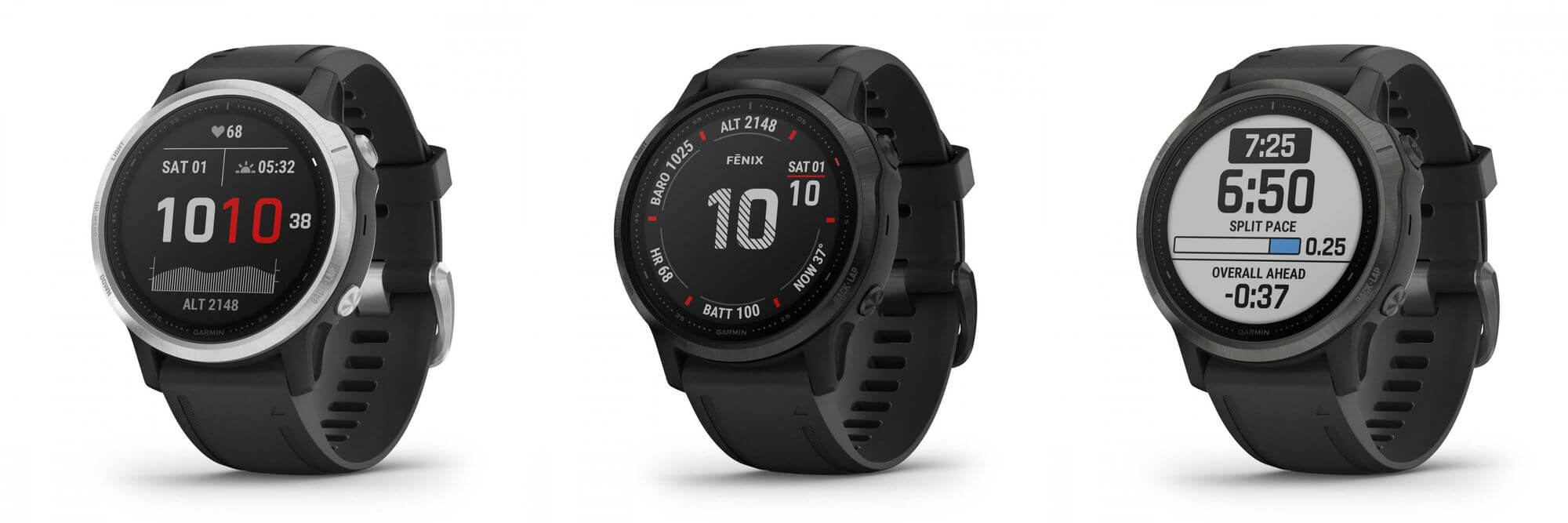 Garmin Fenix 6 - Next sports watch with solar charging glass