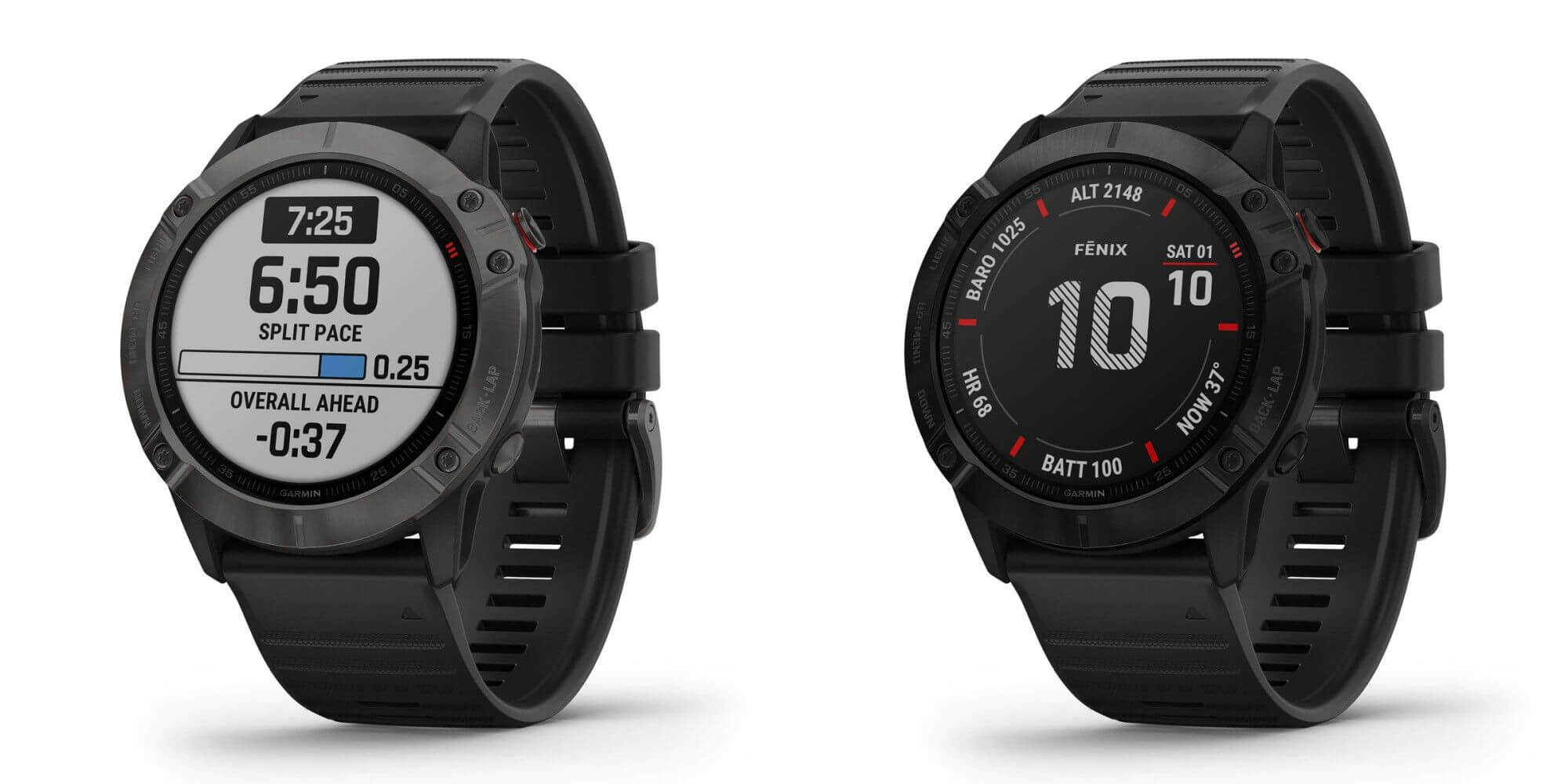 Garmin Fenix 6 - Next sports watch with solar charging glass