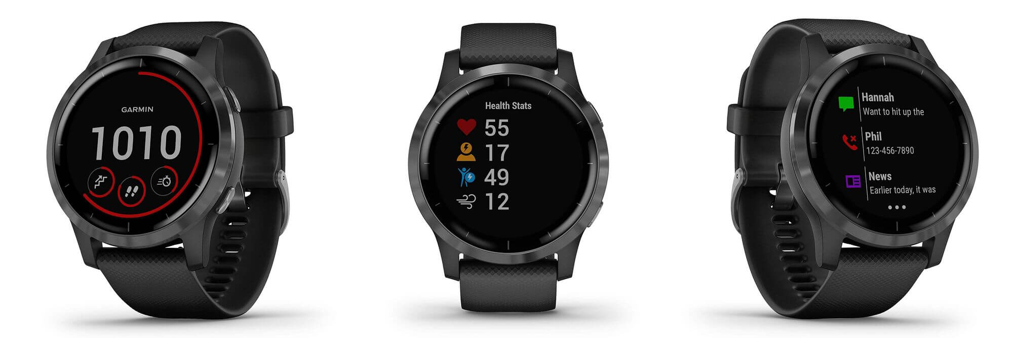 Udgangspunktet Diskriminere Afstå Garmin vivoactive 4 - Fitness smartwatch with sophisticated health tracking