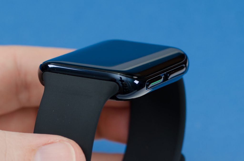 Gebogenes Display der 41-mm-Variante Gebogenes Display der 41-mm-Variante