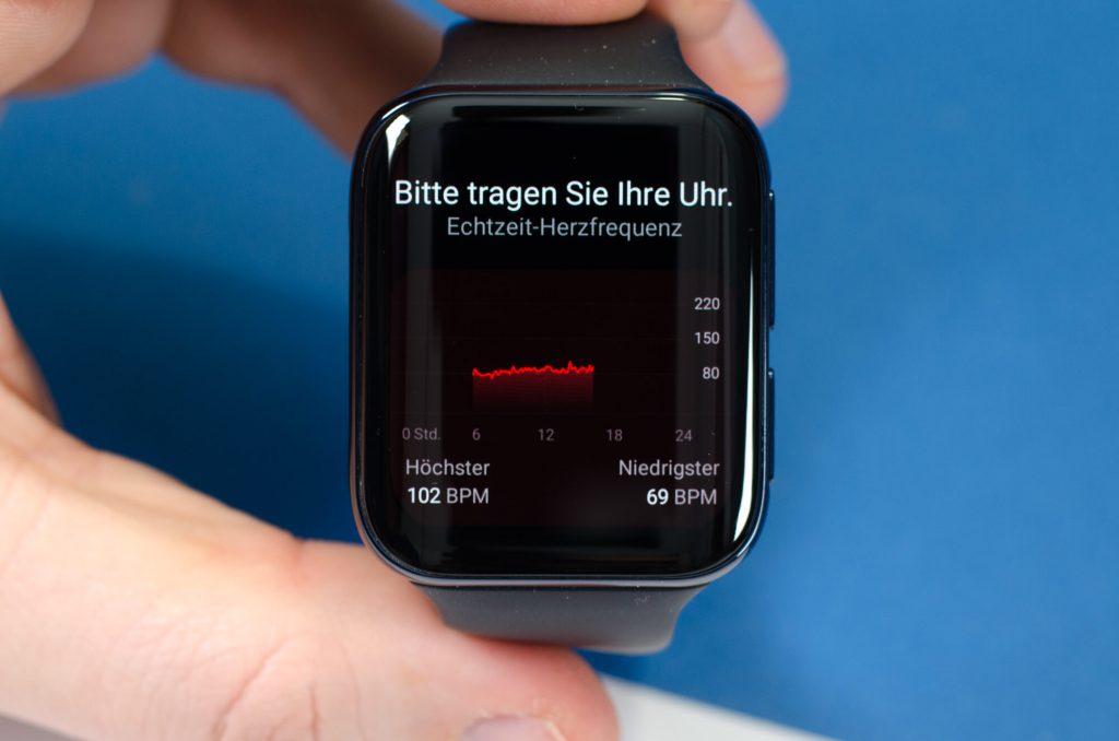 App zur Messung der Herzfrequenz von Oppo App zur Messung der Herzfrequenz von Oppo