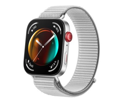 Huawei Watch Fit 3 in Grau mit Nylonarmband